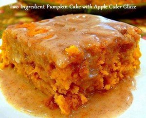 Halloween - Easy Pumpkin Cake